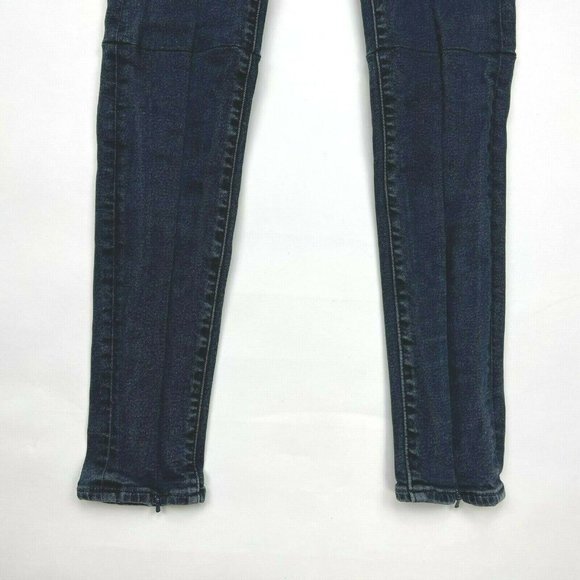 Levi's‎ Made Crafted Silver High Rise Skinny Jeans - Picture 4 of 12